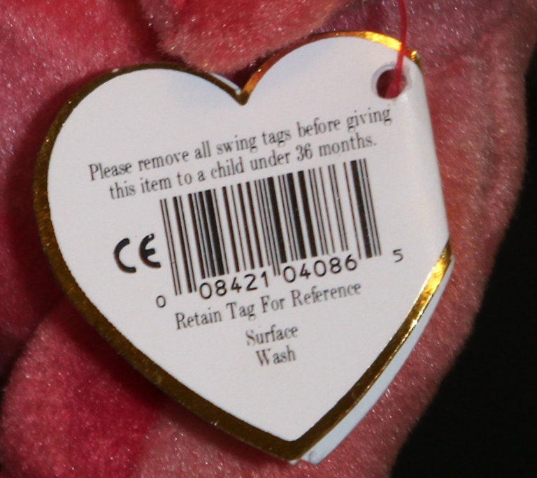 beanie baby tag