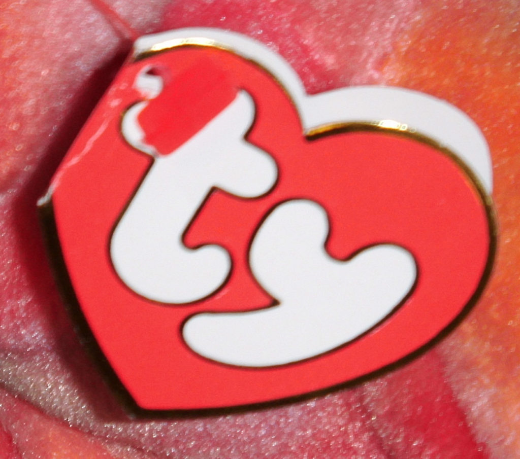 The Ty Logo is now in a “bubble font” style. Beanie Babies with the 3rd