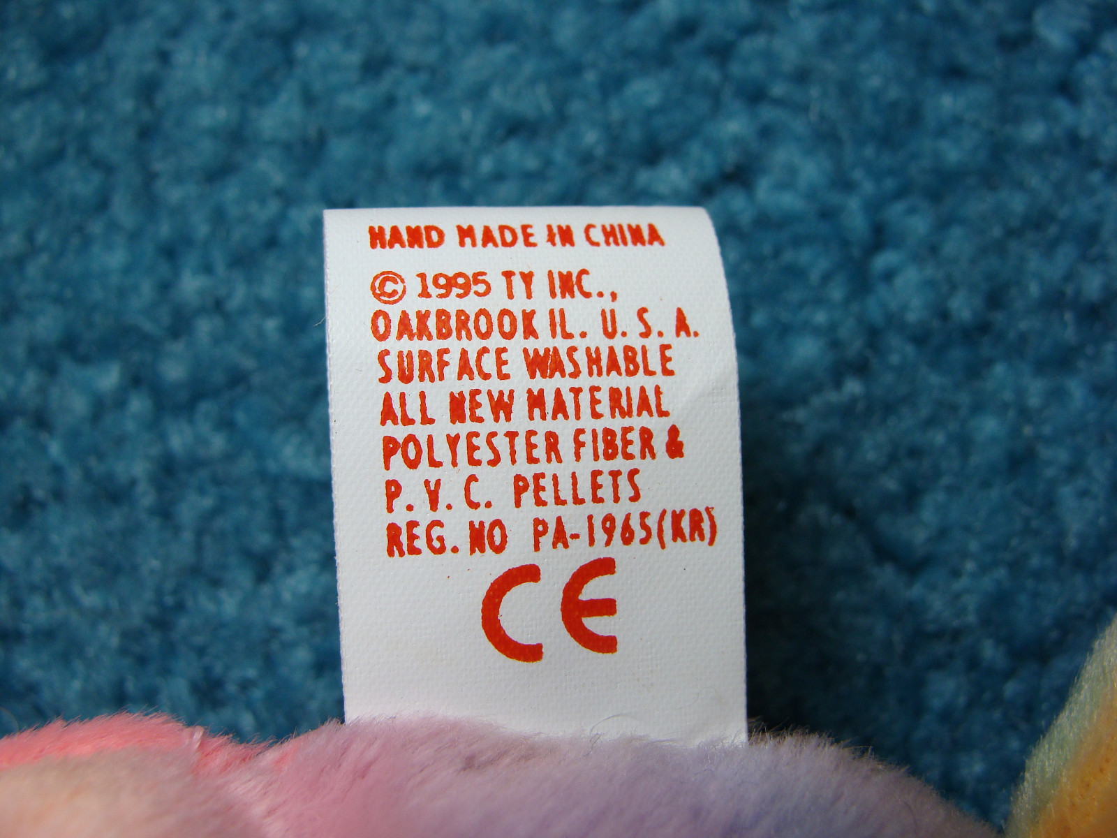 beanie baby tush tag errors