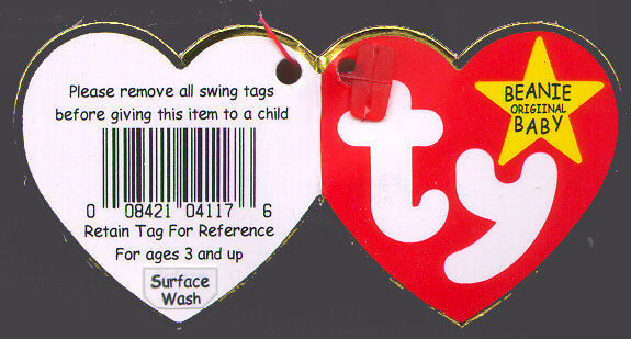 ty beanie baby tag covers