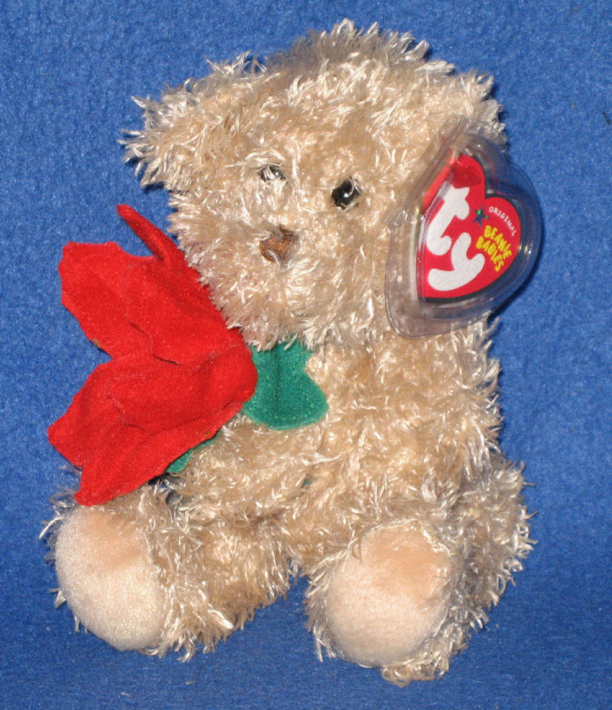 2001 holiday beanie baby value