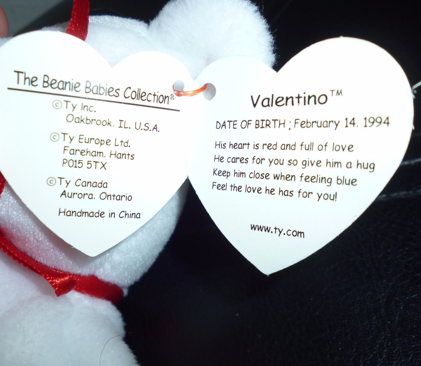 valentino beanie baby worth