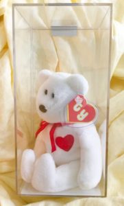 valentino the bear beanie baby