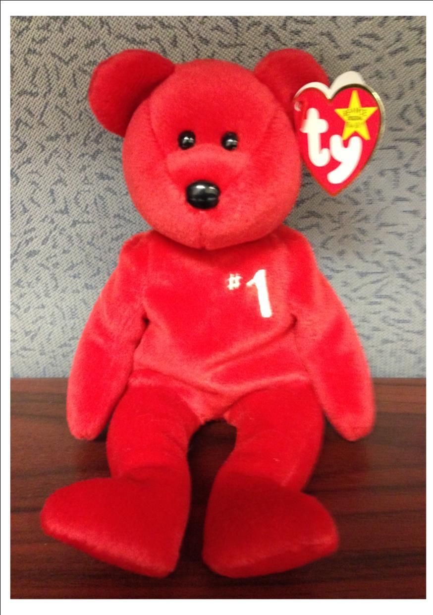 beanie baby red