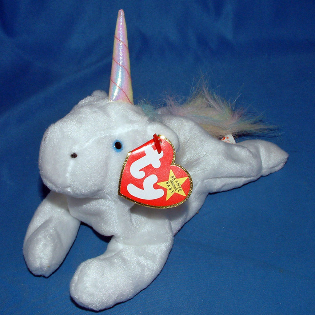 unicorn beanie baby