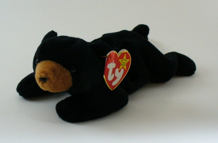 Blackie The Bear Beanie Babies