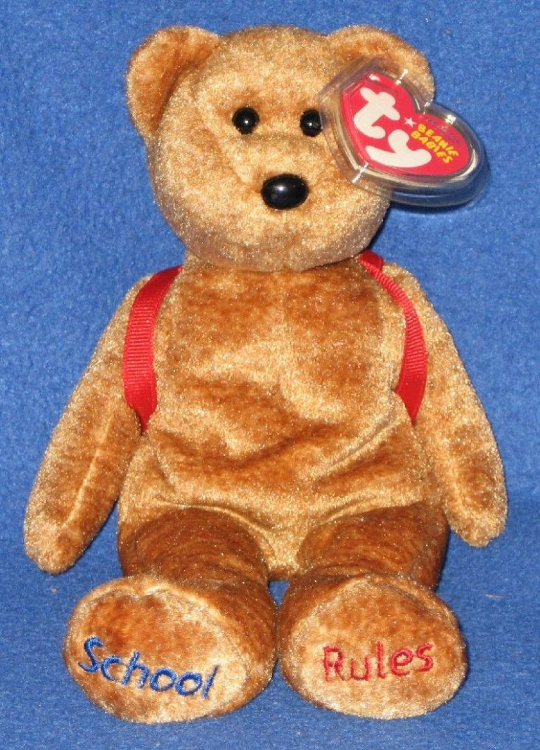 123′s The Bear: Ty Beanie Babies