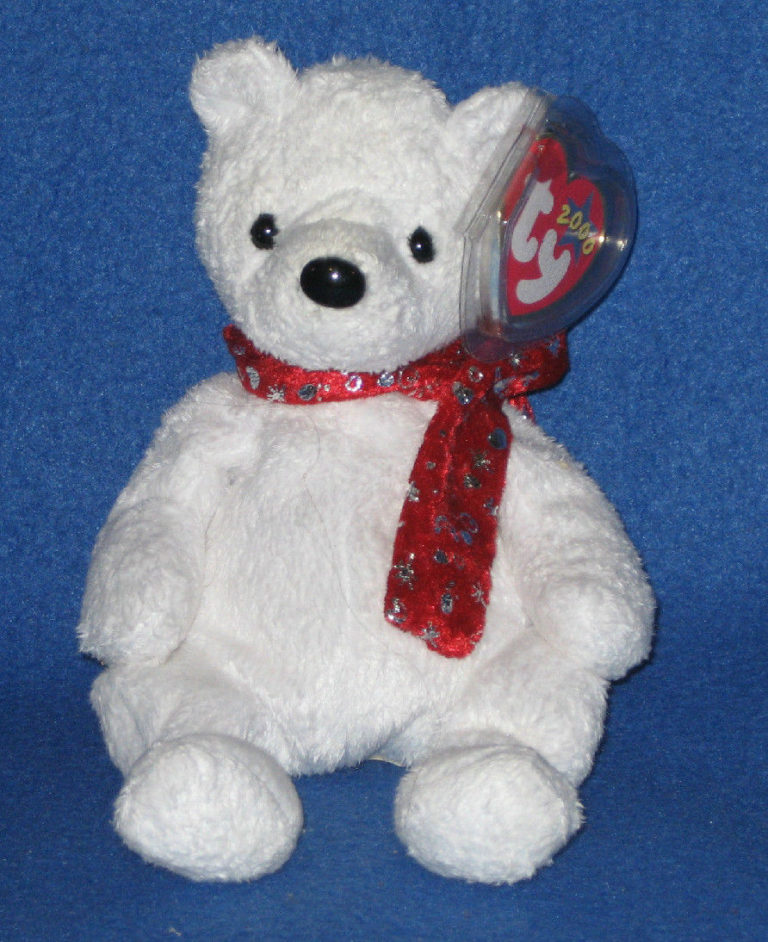 2000 Holiday Teddy Bear: Ty Beanie Babies