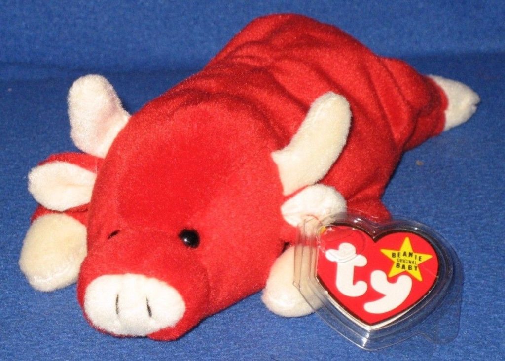 snort the red bull beanie baby