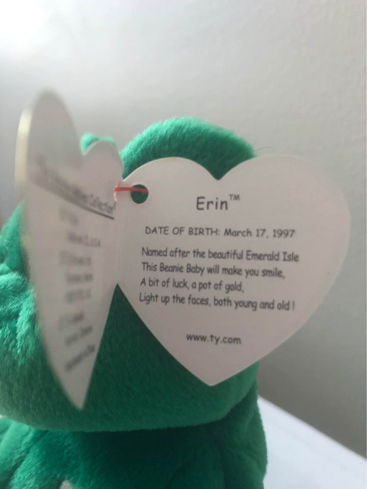 Erin Beanie Babies Price Guide Love My Beanies