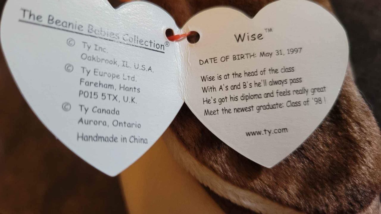 Wise Beanie Babies Price Guide Love My Beanies