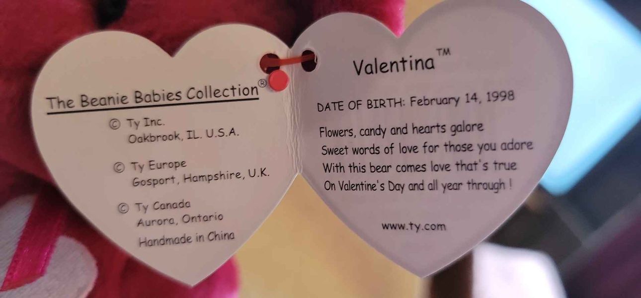 Valentina Beanie Babies Price Guide Love My Beanies